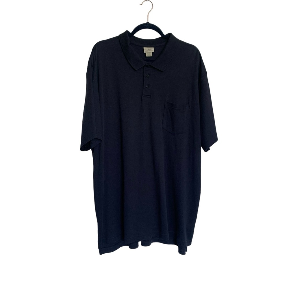 L.L. Bean Pima Cotton Tall Polo Shirt Size XXL -Tall